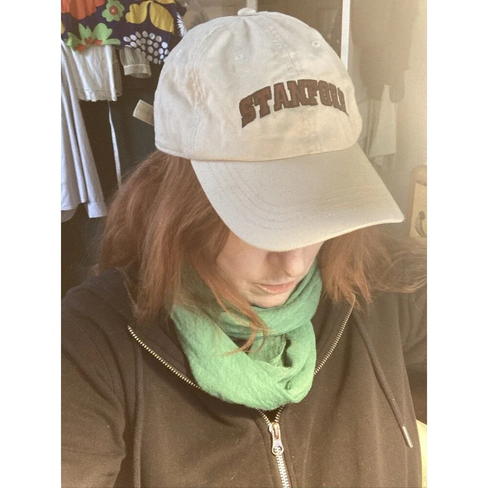 Stanford Cap Hat Nike Adjustable Strapback Embroidered College The Game Beige